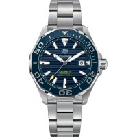 Tag Heuer Aquaracer Blue Dial 300M Authentic Men's Watch WAY201B-BA0927